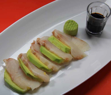 sashimi de cobia